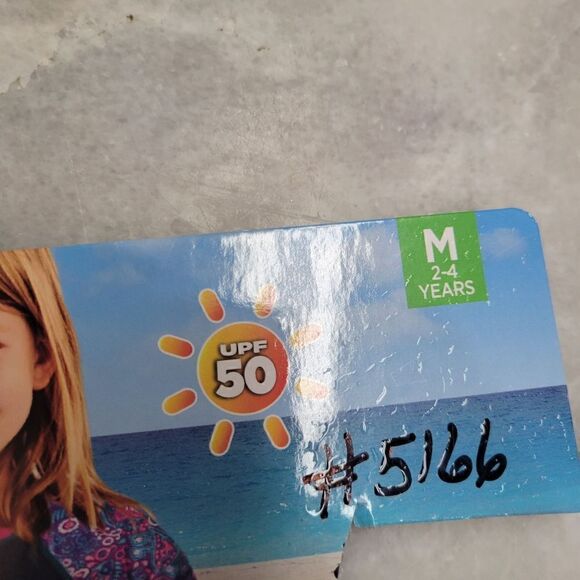 Kids Sun Smart Beach Gear Surf's Up Swim Tee Rash Guard Size M. NEW - Picture 12 of 14